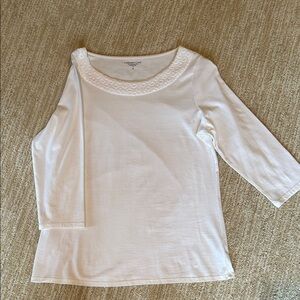Coldwater Creek 3/4 length sleeve top